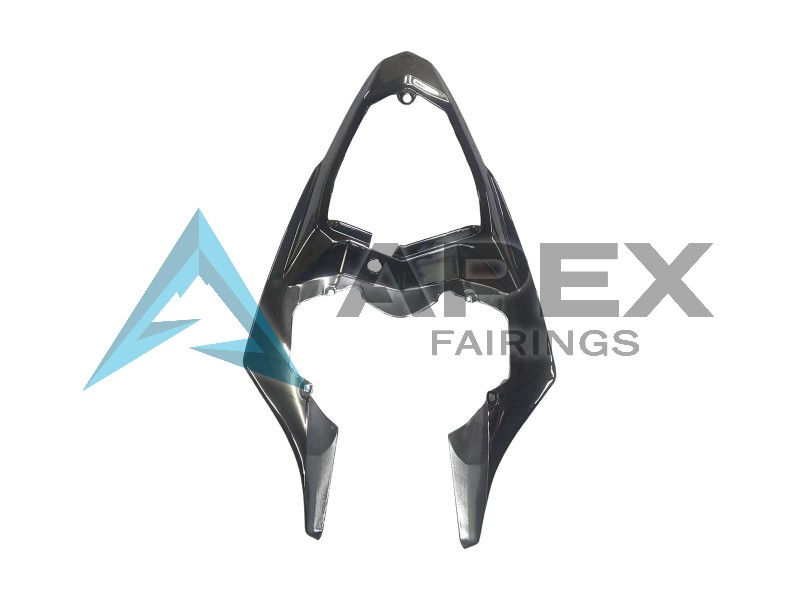 Glossy Black White Decal - Yamaha R1 / YZF-R1 (2009-2011) ABS Fairings | Apex Fairings — view 4