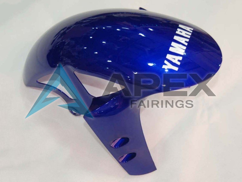 White Blue Black M1 - Yamaha R1 / YZF-R1 (2009-2011) ABS Fairings | Apex Fairings — view 2
