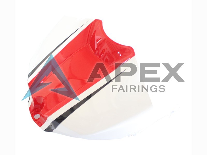 White Red Glossy Black Petronas - Yamaha R1 / YZF-R1 (2012-2014) ABS Fairings | Apex Fairings — view 4