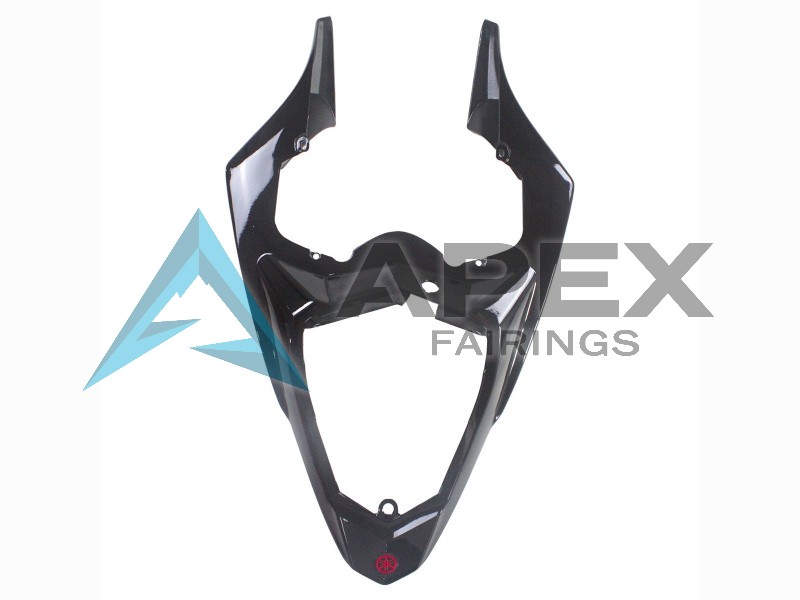 Glossy Black Matte Black Red - Yamaha R1 / YZF-R1 (2012-2014) ABS Fairings | Apex Fairings — view 4