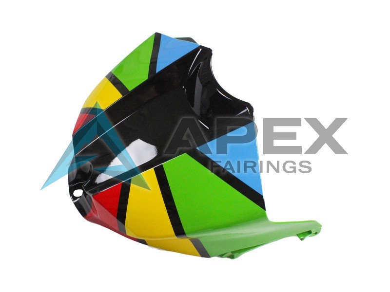 Glossy Black Yellow Green Blue Red Color Wheel - Yamaha R1 / YZF-R1 (2012-2014) ABS Fairings | Apex Fairings — view 4
