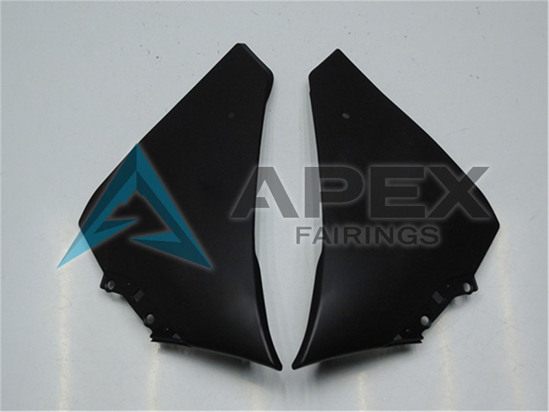 Matte Grey Matte Black - Yamaha R1 / YZF-R1 (2012-2014) ABS Fairings | Apex Fairings — view 4