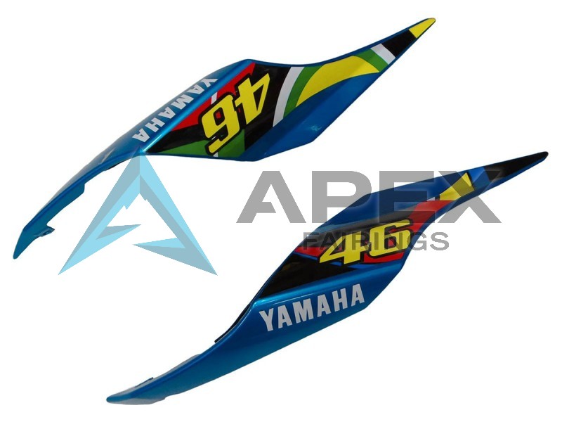 Blue Green Black Shark - Yamaha R1 / YZF-R1 (2015-2019) ABS Fairings | Apex Fairings — view 4