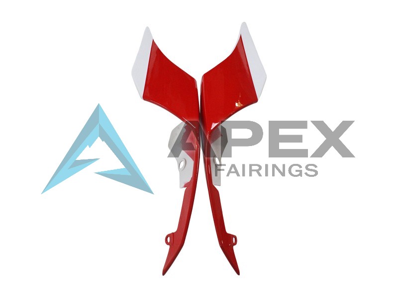 White Red Black Milwaukee - Yamaha R1 / YZF-R1 (2015-2019) ABS Fairings | Apex Fairings — view 4