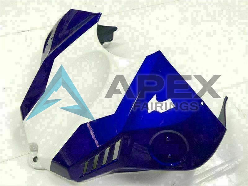 Blue Silver Black Green MoviStar - Yamaha R1 / YZF-R1 (2015-2019) ABS Fairings | Apex Fairings — view 4