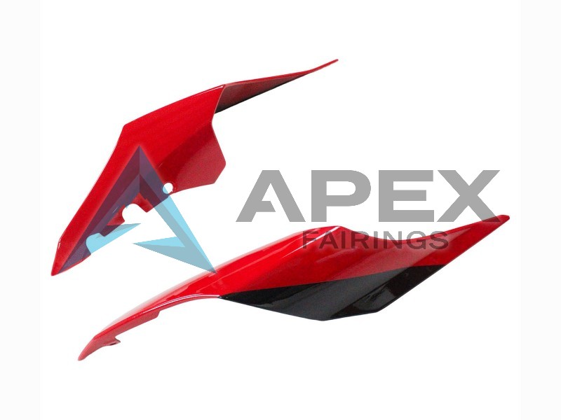 Red Silver Black - Yamaha R1 / YZF-R1 (2020-2026) ABS Fairings | Apex Fairings — view 4