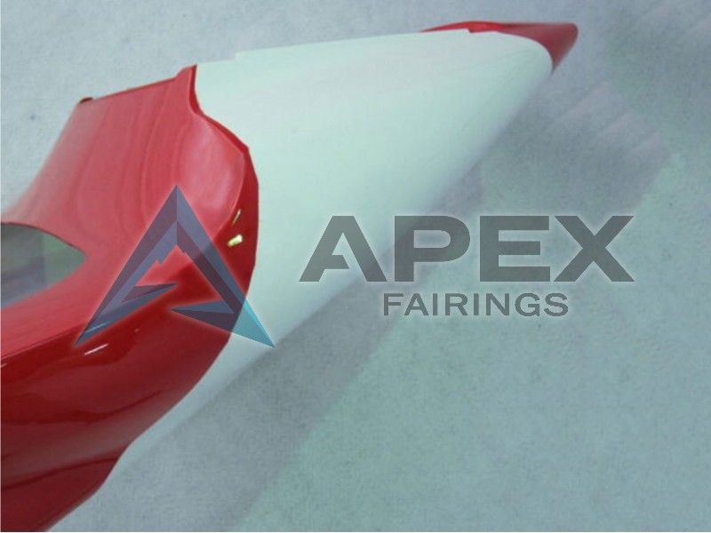 Red White Black Dunlop - Yamaha R1 / YZF-R1 (1998-1999) ABS Fairings | Apex Fairings — view 3