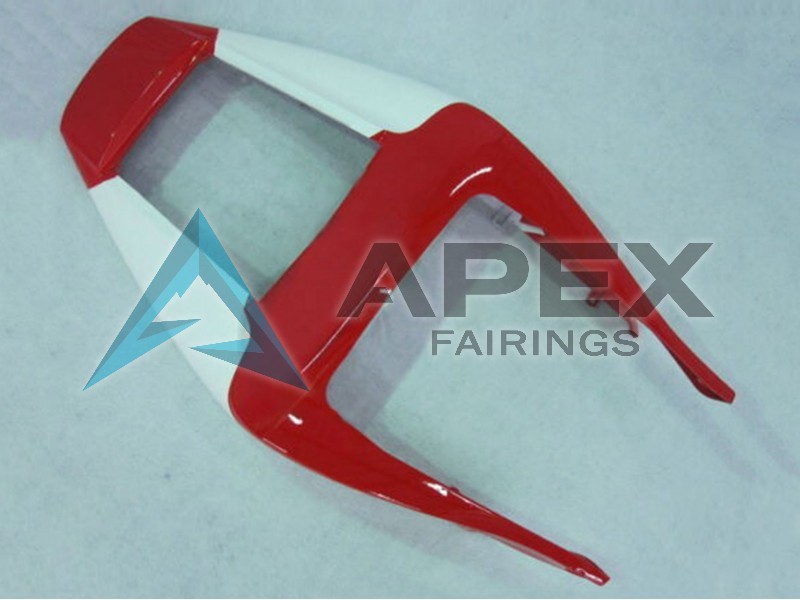 Red White Black Dunlop - Yamaha R1 / YZF-R1 (1998-1999) ABS Fairings | Apex Fairings — view 4