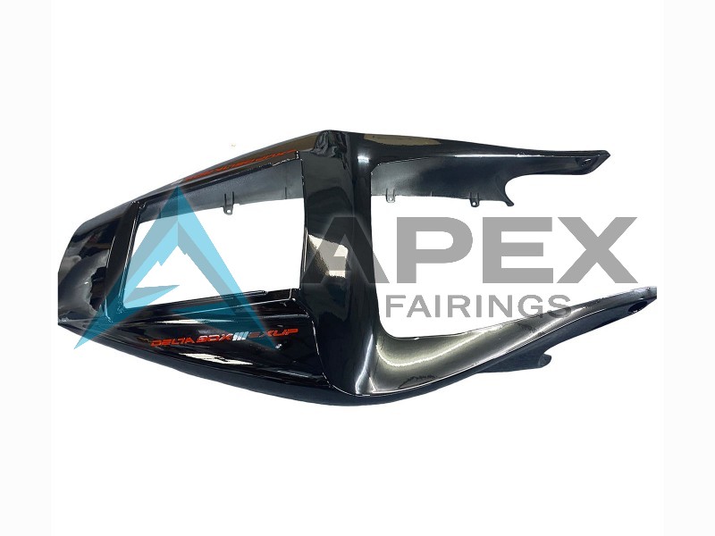 Glossy Black Red - Yamaha R1 / YZF-R1 (1998-1999) ABS Fairings | Apex Fairings — view 4