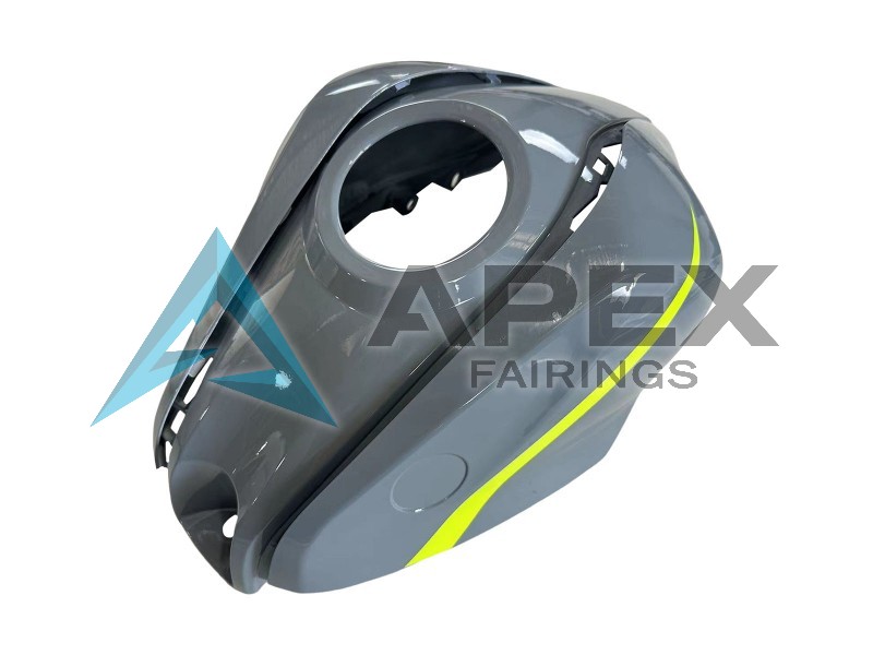 Nardo Grey Neon Yellow Black - Yamaha R3 / R25 / YZF-R3 / YZF-R25 (2015-2018) ABS Fairings | Apex Fairings — view 4