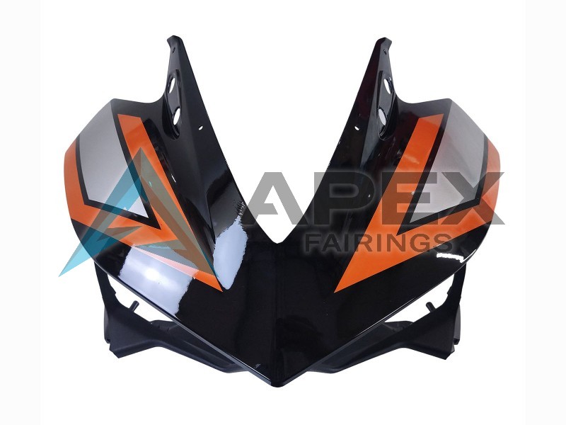 Blue Orange Silver Yamalube - Yamaha R3 / R25 / YZF-R3 / YZF-R25 (2015-2018) ABS Fairings | Apex Fairings — view 3