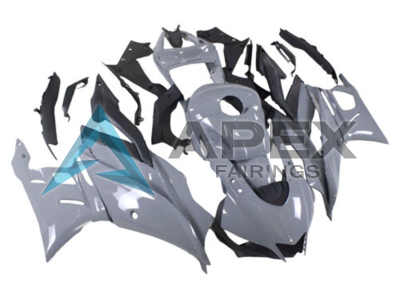 Nardo Grey - Yamaha R3 / R25 / YZF-R3 / YZF-R25 (2019-2021) ABS Fairings | Apex Fairings — view 3