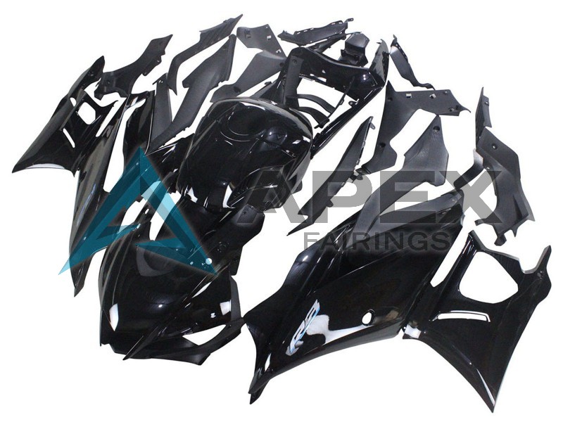 Glossy Black - Yamaha R3 / R25 / YZF-R3 / YZF-R25 (2022-2024) ABS Fairings | Apex Fairings — view 4