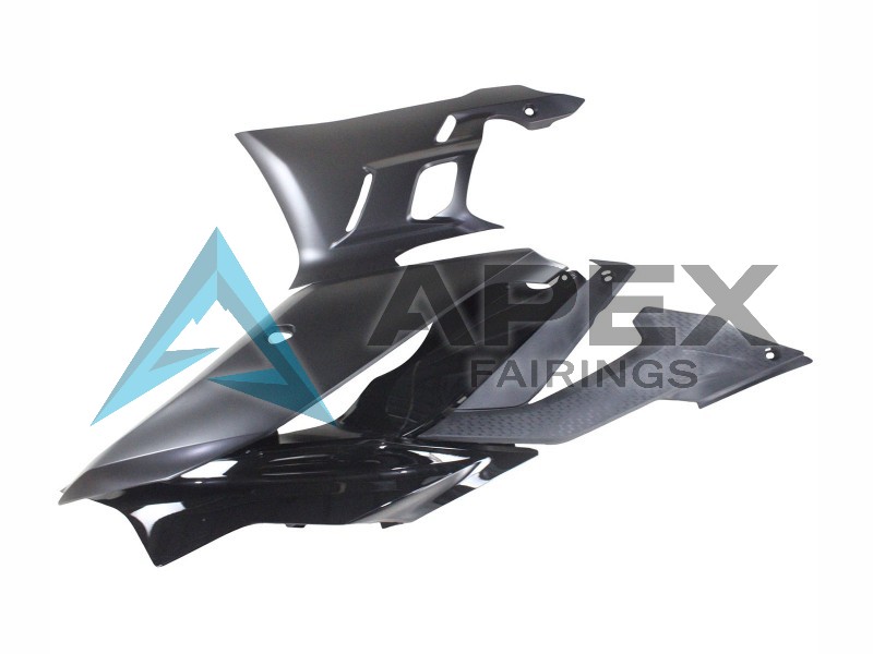 Matte Black - Yamaha R3 / R25 / YZF-R3 / YZF-R25 (2022-2024) ABS Fairings | Apex Fairings — view 4