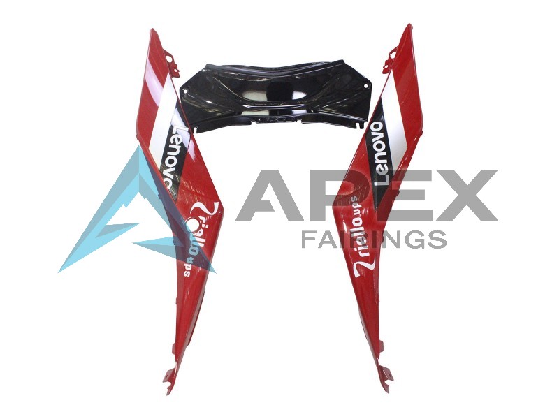 Red Blue Black Lenovo Valsir - Yamaha R3 / R25 / YZF-R3 / YZF-R25 (2022-2024) ABS Fairings | Apex Fairings — view 4