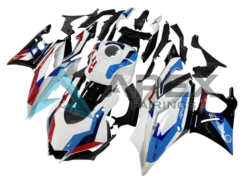 White Blue Red Black - Yamaha R3 / R25 / YZF-R3 / YZF-R25 (2022-2024) ABS Fairings | Apex Fairings — view 3
