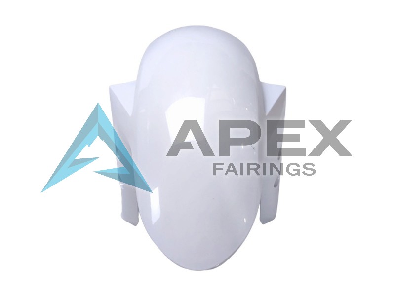 White - Yamaha R3 / R25 / YZF-R3 / YZF-R25 (2022-2024) ABS Fairings | Apex Fairings — view 4