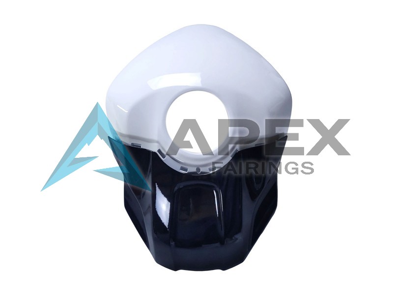 White Yellow Black - Yamaha R3 / R25 / YZF-R3 / YZF-R25 (2022-2024) ABS Fairings | Apex Fairings — view 4