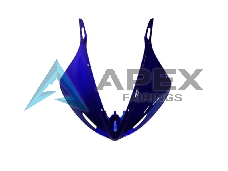Blue White Glossy Black - Yamaha R6 / YZF-R6 (2003-2004) ABS Fairings | Apex Fairings — view 4