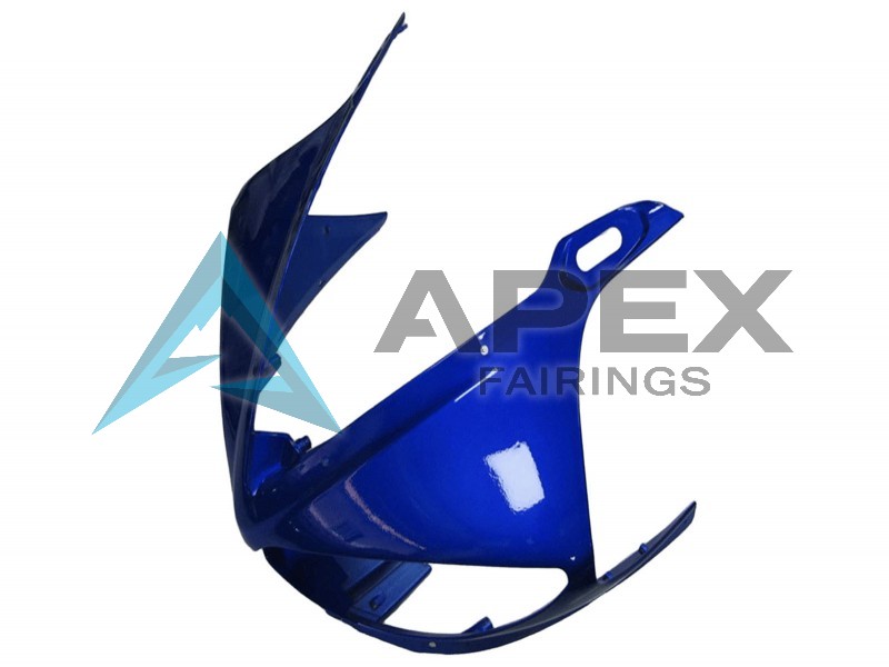 Blue White - Yamaha R6 / YZF-R6 (2003-2004) ABS Fairings | Apex Fairings — view 4