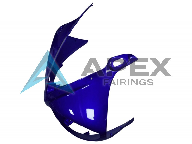 Blue White - Yamaha R6 / YZF-R6 (2003-2004) ABS Fairings | Apex Fairings — view 4
