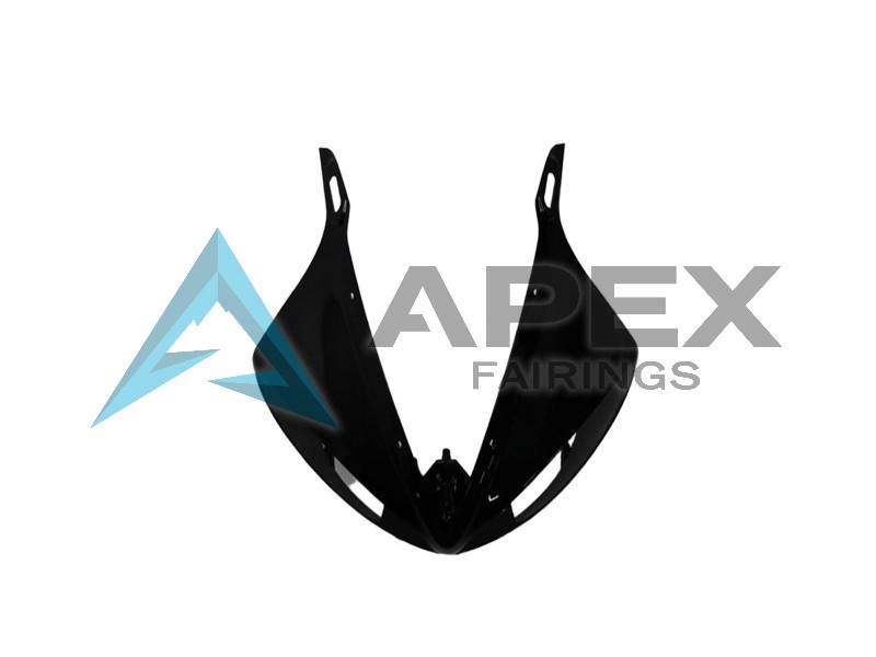 Glossy Black Red - Yamaha R6 / YZF-R6 (2003-2004) ABS Fairings | Apex Fairings — view 4