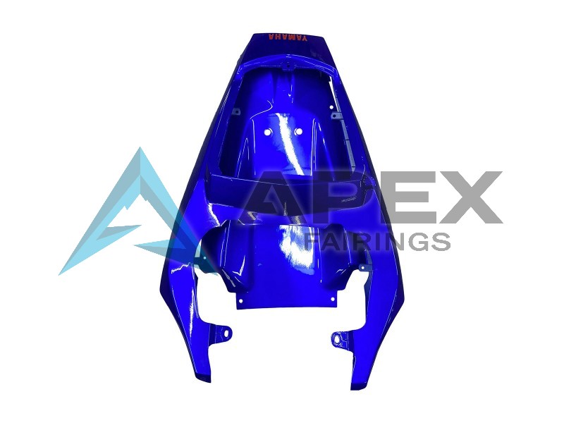Blue Glossy Black - Yamaha R6 / YZF-R6 (2003-2004) ABS Fairings | Apex Fairings — view 4