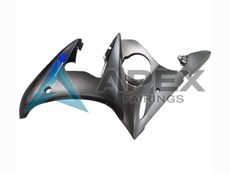 k Blue - Yamaha R6 / YZF-R6 (2005) ABS Fairings | Apex Fairings — view 4