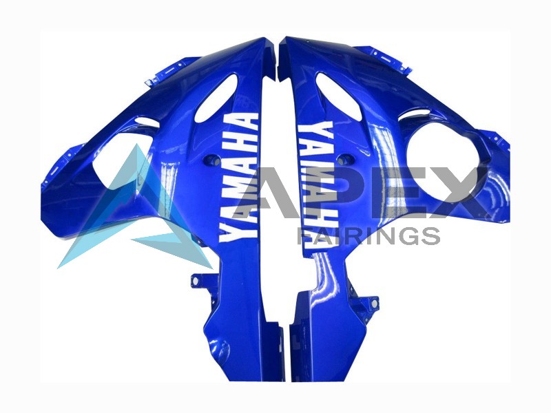 White - Yamaha R6 / YZF-R6 (2005) ABS Fairings | Apex Fairings — view 4