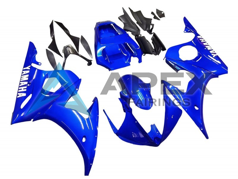  - Yamaha R6 / YZF-R6 (2005) ABS Fairings | Apex Fairings — view 3