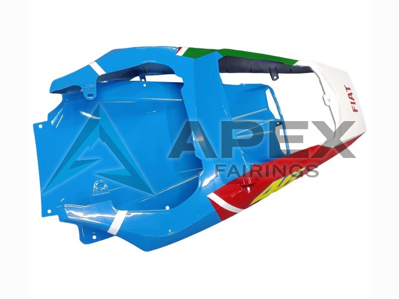 t Blue White Green Red Kastinee Dunlop Motul - Yamaha R6 / YZF-R6 (2005) ABS Fairings | Apex Fairings — view 4