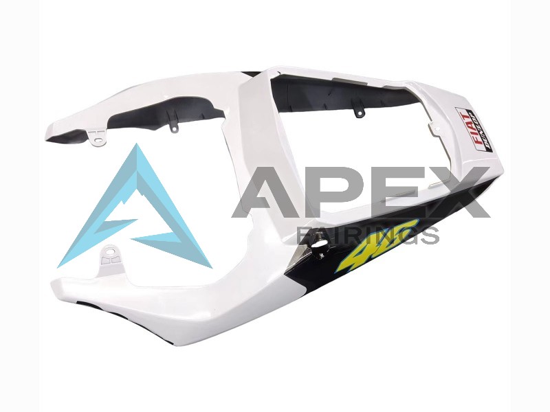 e Blue Dunlop Fiat Motul - Yamaha R6 / YZF-R6 (2005) ABS Fairings | Apex Fairings — view 4