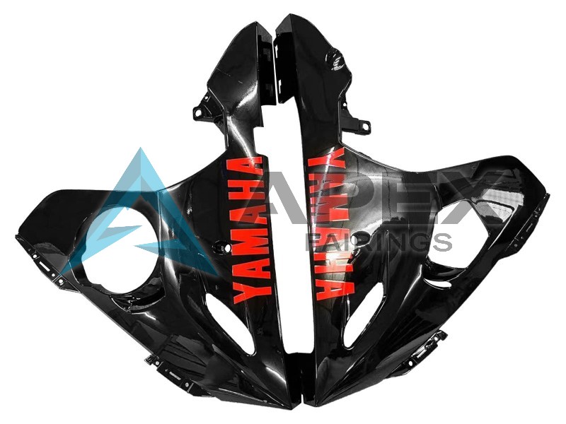k Red - Yamaha R6 / YZF-R6 (2005) ABS Fairings | Apex Fairings — view 4