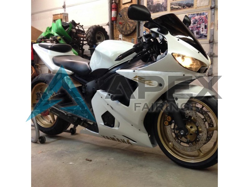 e Gold - Yamaha R6 / YZF-R6 (2005) ABS Fairings | Apex Fairings — view 2