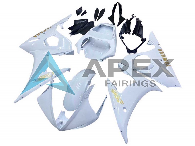 e Gold - Yamaha R6 / YZF-R6 (2005) ABS Fairings | Apex Fairings — view 4