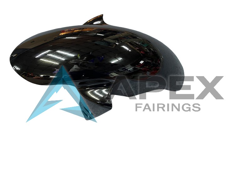 e Red Glossy Black - Yamaha R6 / YZF-R6 (2005) ABS Fairings | Apex Fairings — view 4