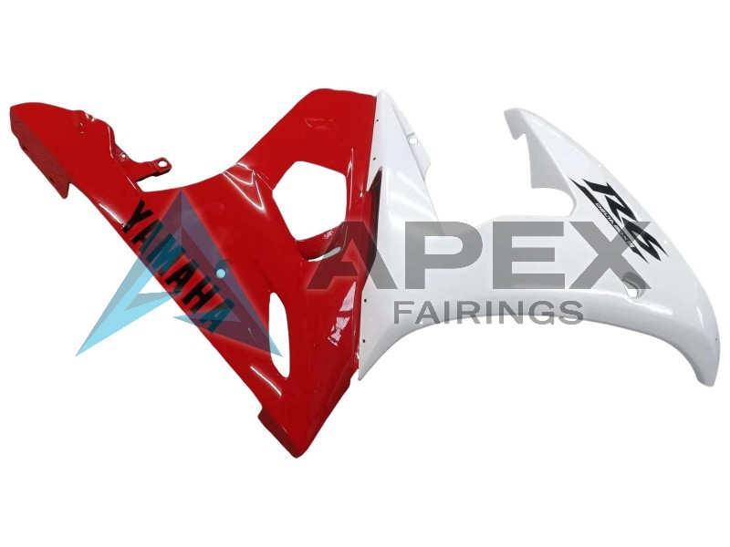 e Red - Yamaha R6 / YZF-R6 (2005) ABS Fairings | Apex Fairings — view 4