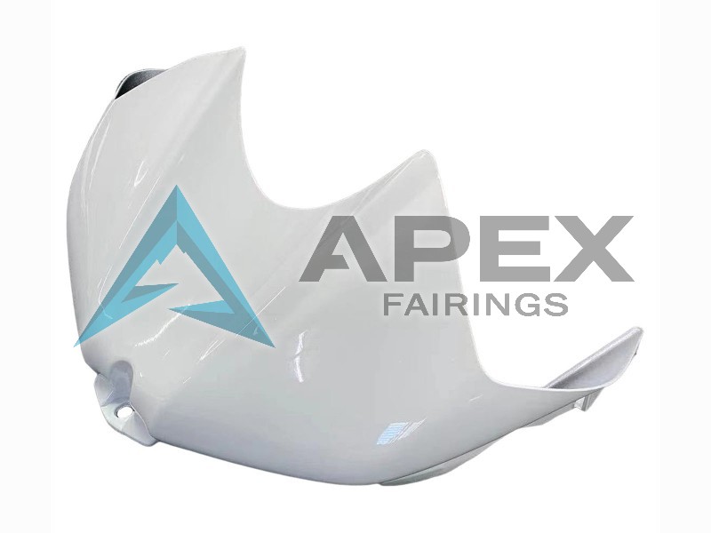 White Matte Black - Yamaha R6 / YZF-R6 (2006-2007) ABS Fairings | Apex Fairings — view 4