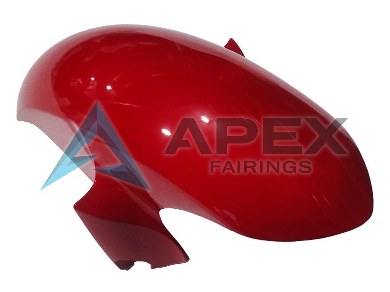 White Red - Yamaha R6 / YZF-R6 (2006-2007) ABS Fairings | Apex Fairings — view 4