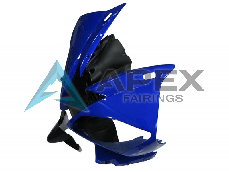 Blue White Black - Yamaha R6 / YZF-R6 (2006-2007) ABS Fairings | Apex Fairings — view 4