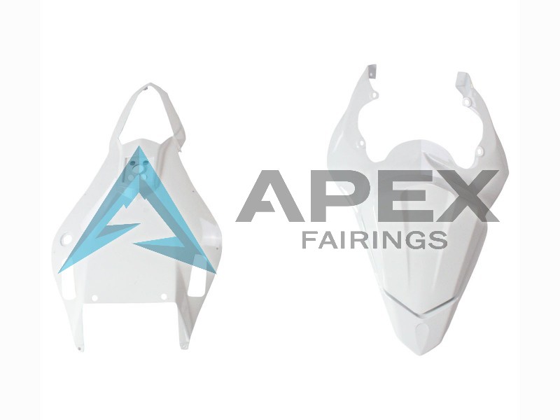 White - Yamaha R6 / YZF-R6 (2006-2007) ABS Fairings | Apex Fairings — view 4