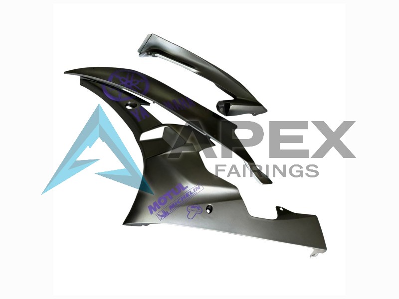 Grey Purple Motul - Yamaha R6 / YZF-R6 (2006-2007) ABS Fairings | Apex Fairings — view 4