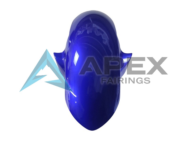 White Blue Black - Yamaha R6 / YZF-R6 (2006-2007) ABS Fairings | Apex Fairings — view 4
