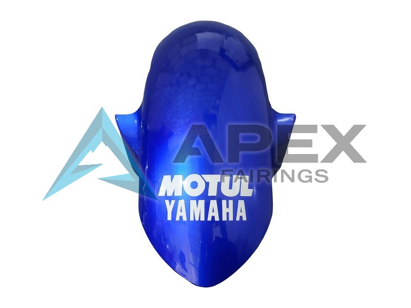 White Blue Red Fiat Motul Michelin - Yamaha R6 / YZF-R6 (2006-2007) ABS Fairings | Apex Fairings — view 4