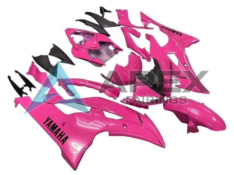 Pink - Yamaha R6 / YZF-R6 (2008-2016) ABS Fairings | Apex Fairings — view 3