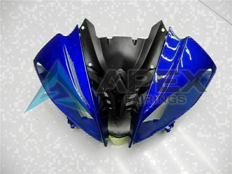 Blue White - Yamaha R6 / YZF-R6 (2008-2016) ABS Fairings | Apex Fairings — view 4