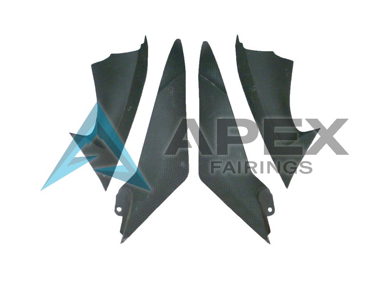 Glossy White - Yamaha R6 / YZF-R6 (2008-2016) ABS Fairings | Apex Fairings — view 4