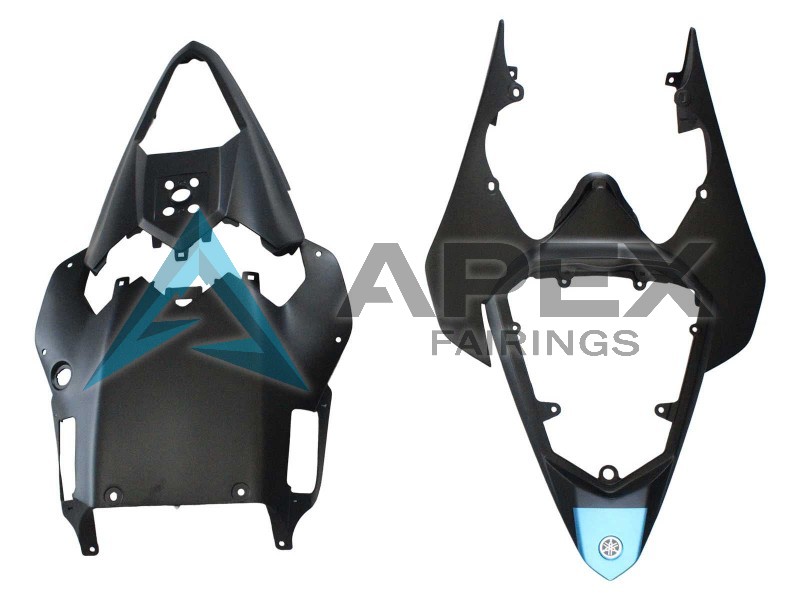 Light Blue Matte Black Petronas ENEOS - Yamaha R6 / YZF-R6 (2008-2016) ABS Fairings | Apex Fairings — view 4