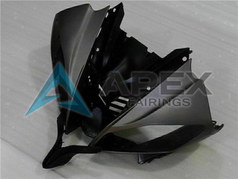 Matte Black - Yamaha R6 / YZF-R6 (2008-2016) ABS Fairings | Apex Fairings — view 4