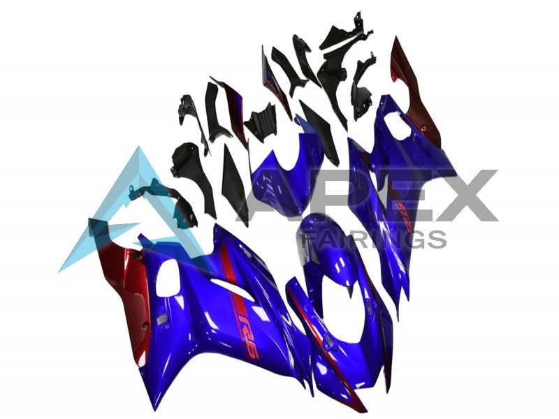 Blue Red - Yamaha R6 / YZF-R6 (2017-2020) ABS Fairings | Apex Fairings — view 2